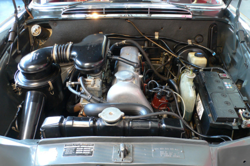 Mercedes 190, 200, 1966, engine, Mercedes 190 diesel, Mercedes 190 fintail