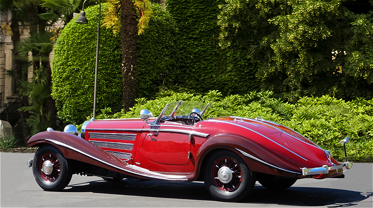 Mercedes 540K W29, an icon of the 1930s