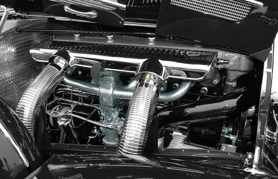Mercedes 770 W150, engine